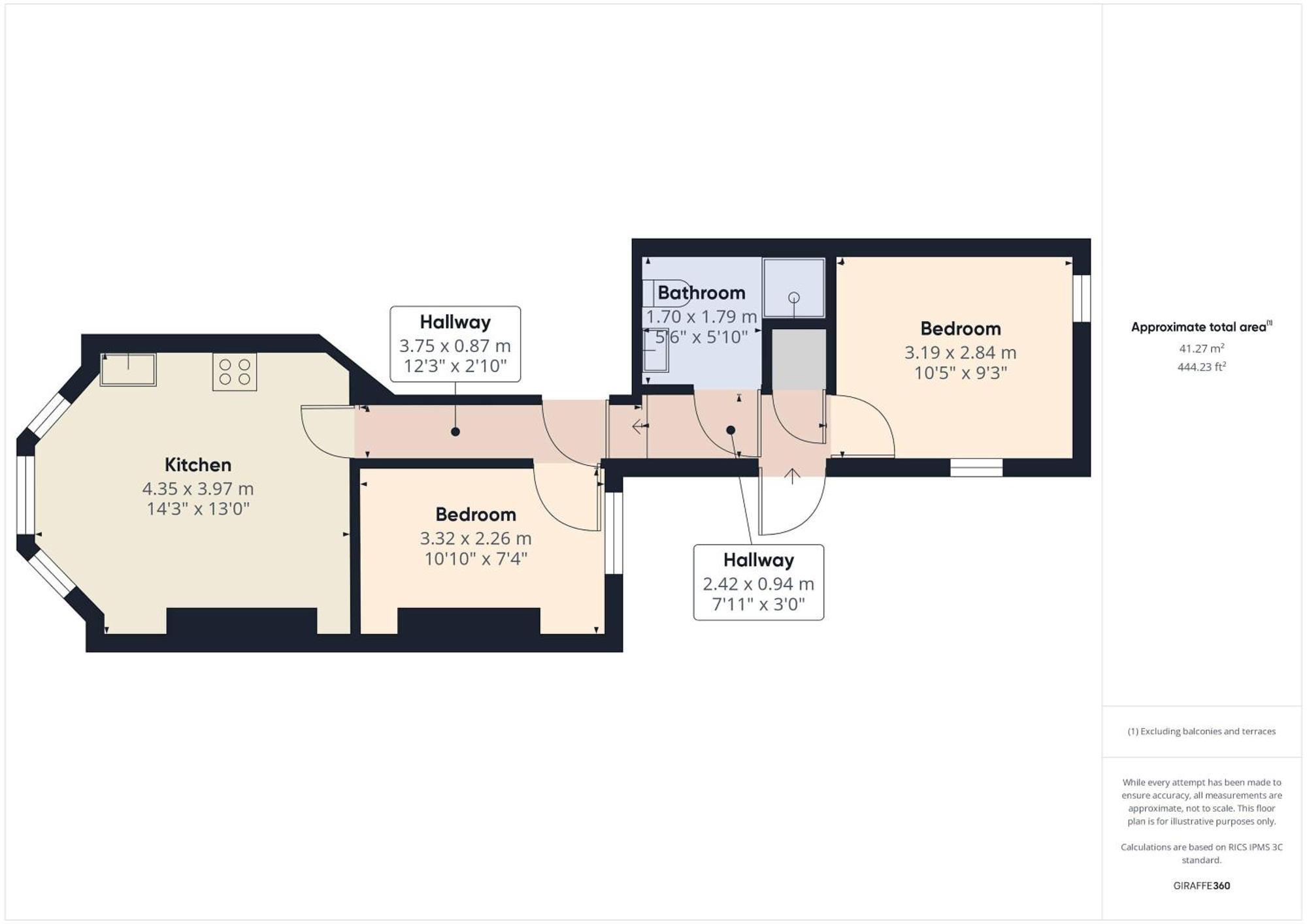 Modern 2 Bedroom In *